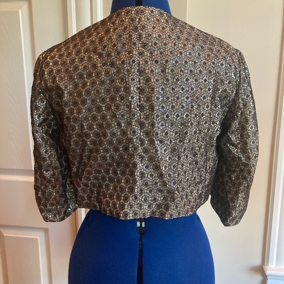 Metallic bolero jacket - French Connection - Picture 3 of 6